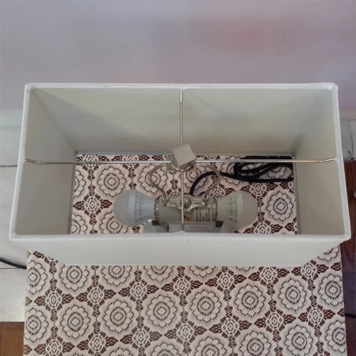 Hotel Table Lighting with Convenient Outlet and USB Port