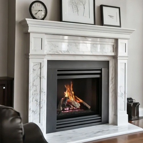 Marble Fireplace Mantel Classic Style