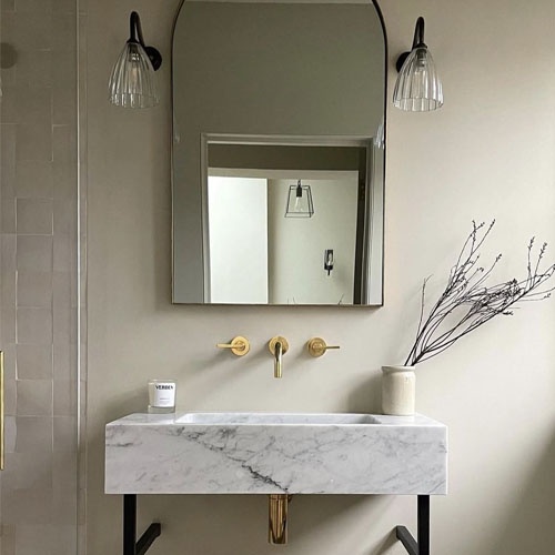 Marble bathroom vanity timeless luxury for modern bathroom