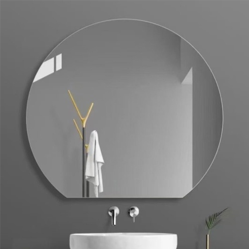 bespoke vanity mirror with customized shape and configuration