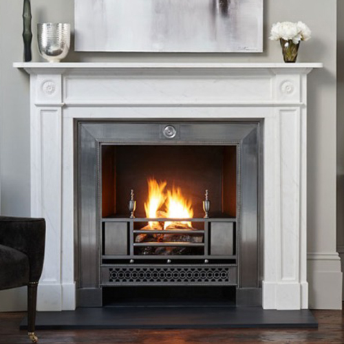 THE LANGLEY Marble Fireplace Mantel Chesneys Fireplace