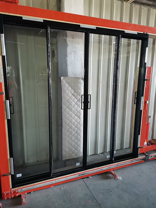 Aluminum Terrace Sliding Door Preassembly before Package