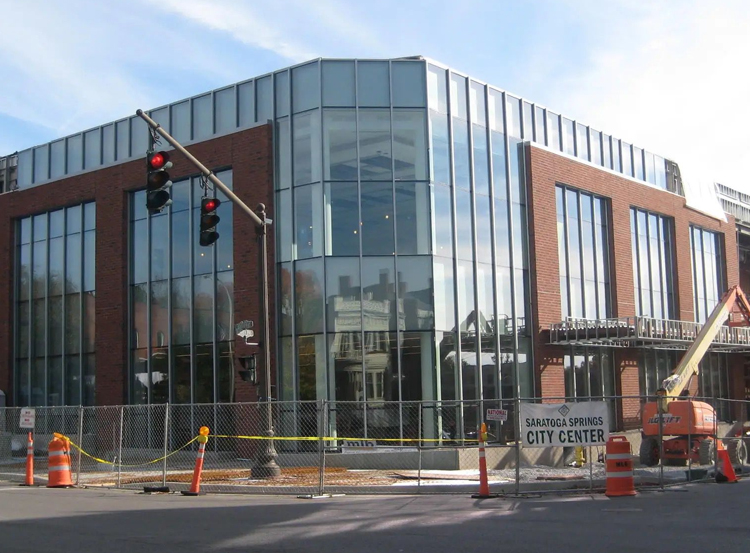 low and mid rise glass curtain wall