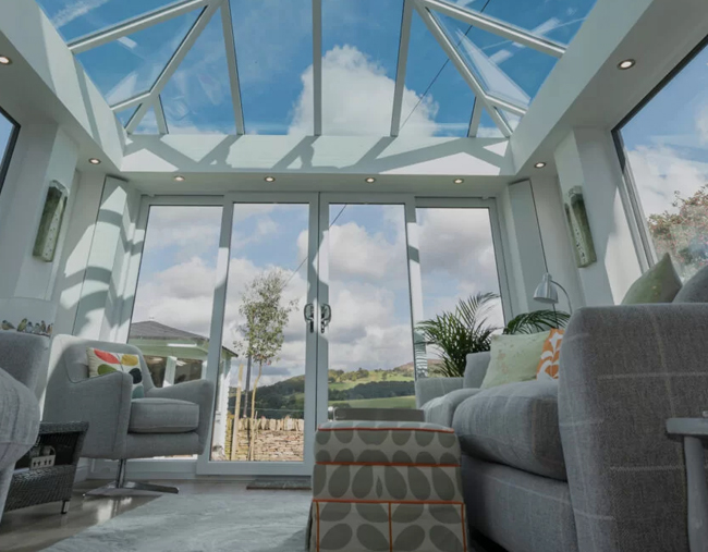 low e glass for interior