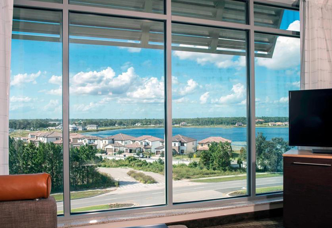 aluminum glass storefront system