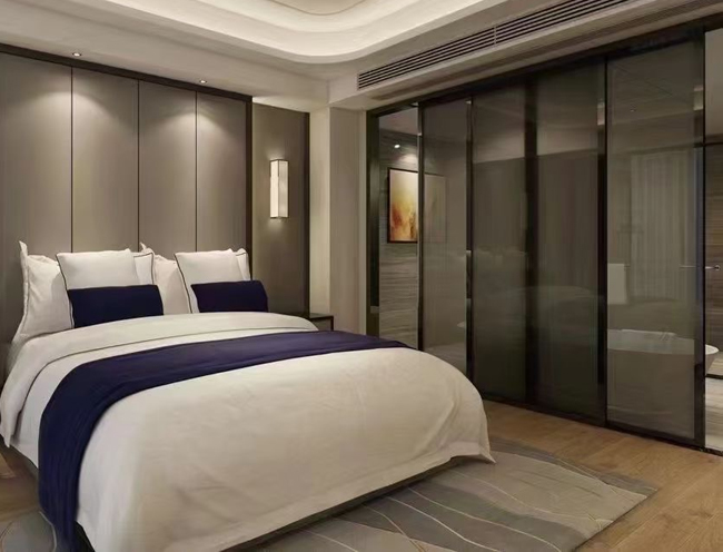 interior sliding glass door with stainless steel frame