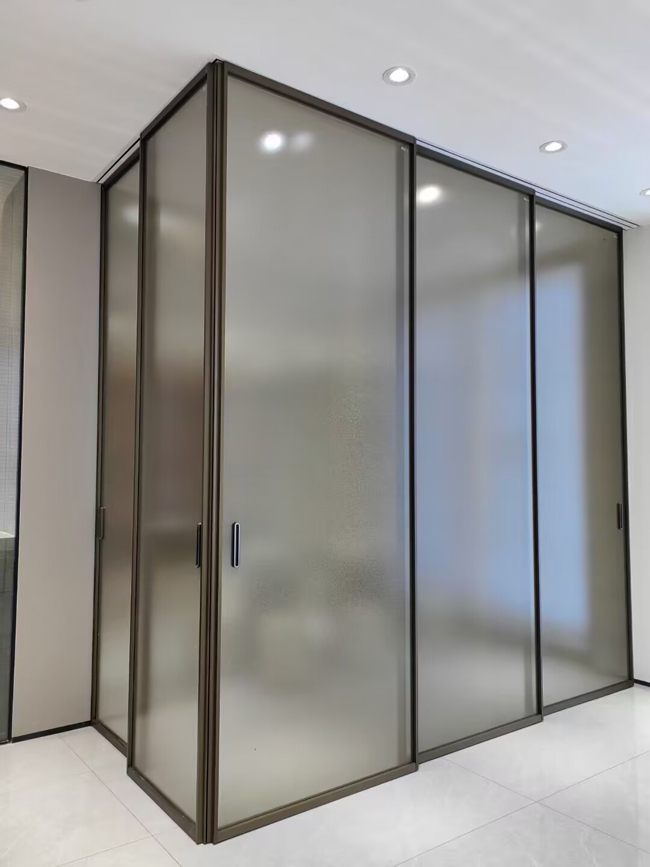 interior rolling glass wall partition