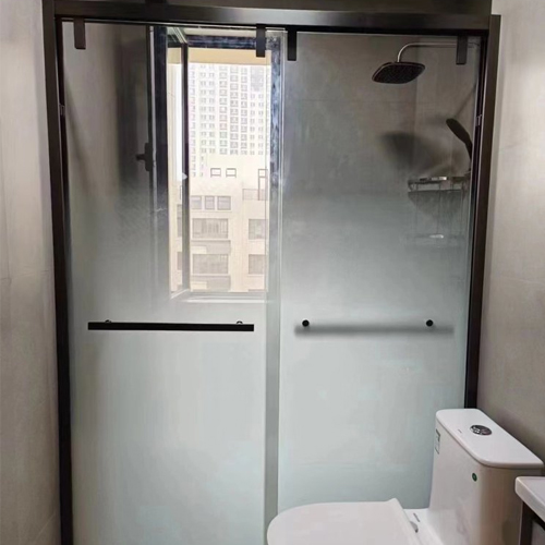 gradient interlayer laminated glass for bathroom shower partition and door