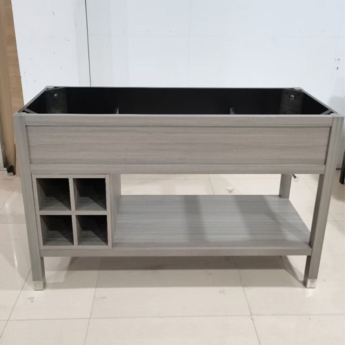 Bathroom floor mounted vanity base