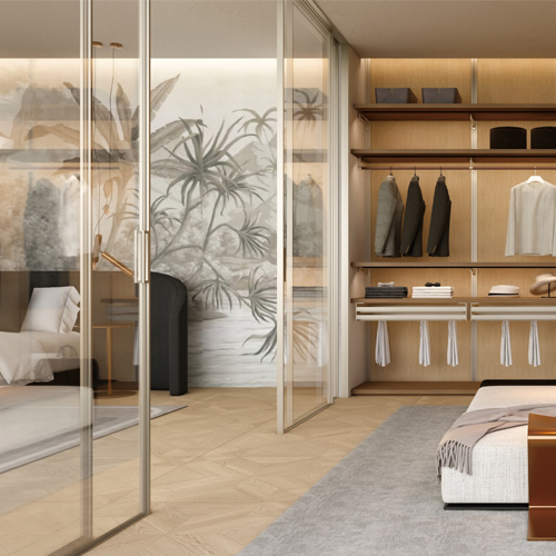 slim frame lines with minimal aesthetics and more glass