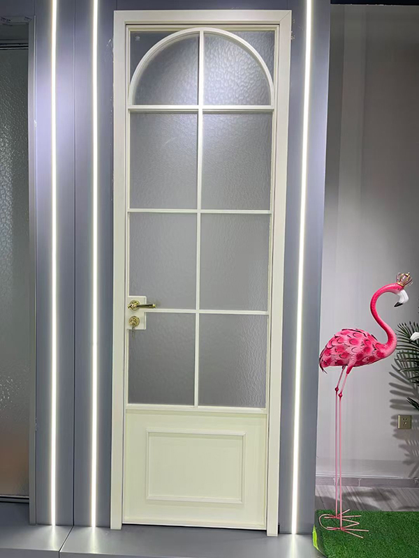 vintage design boutique aluminum door