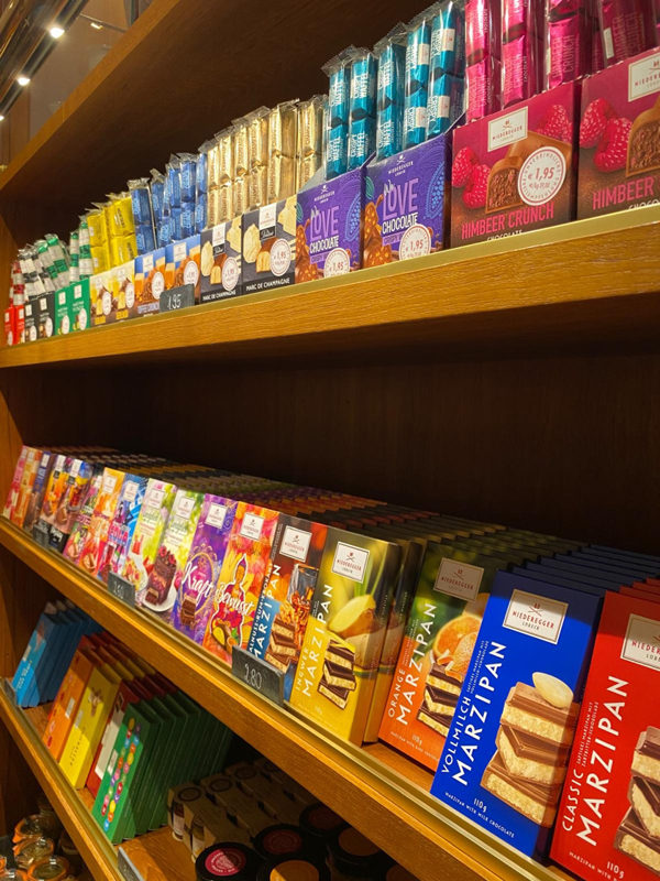 Display Fixture The Niederegger store in Lübeck