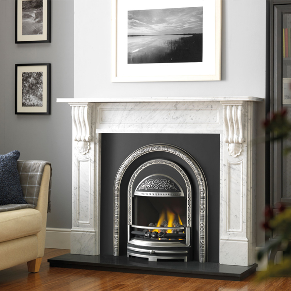 marble fireplace mantel furniture