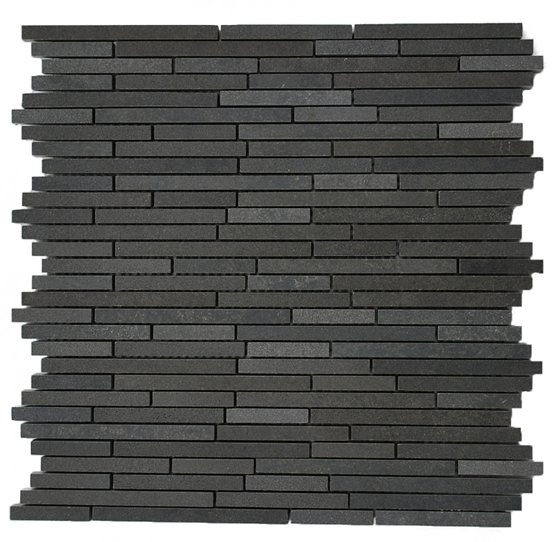 basalt honed mosaic tiles