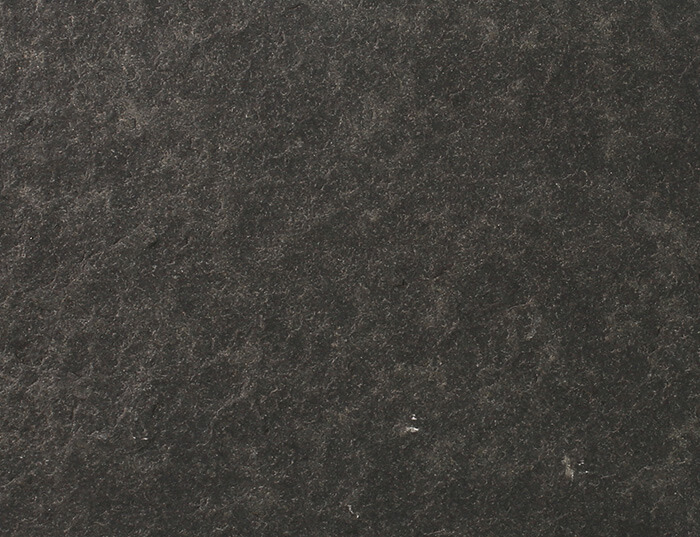 Black basalt stone flamed surface finish