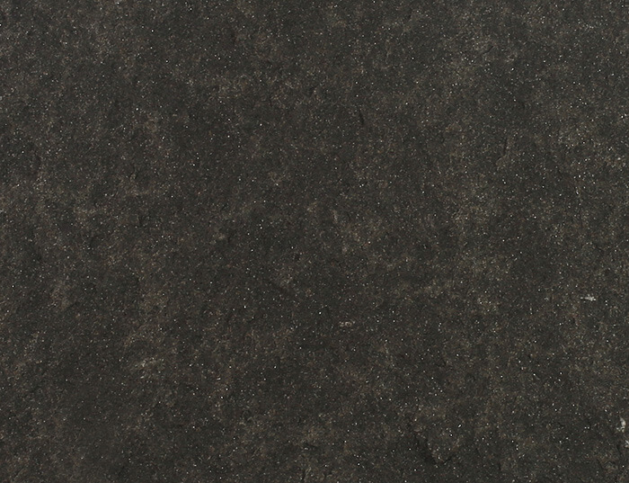 Black basalt stone flamed and water jet finished