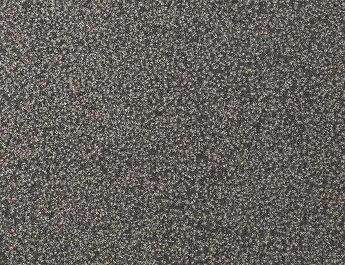Grey basalt stone bush hammered and brushed surface finish