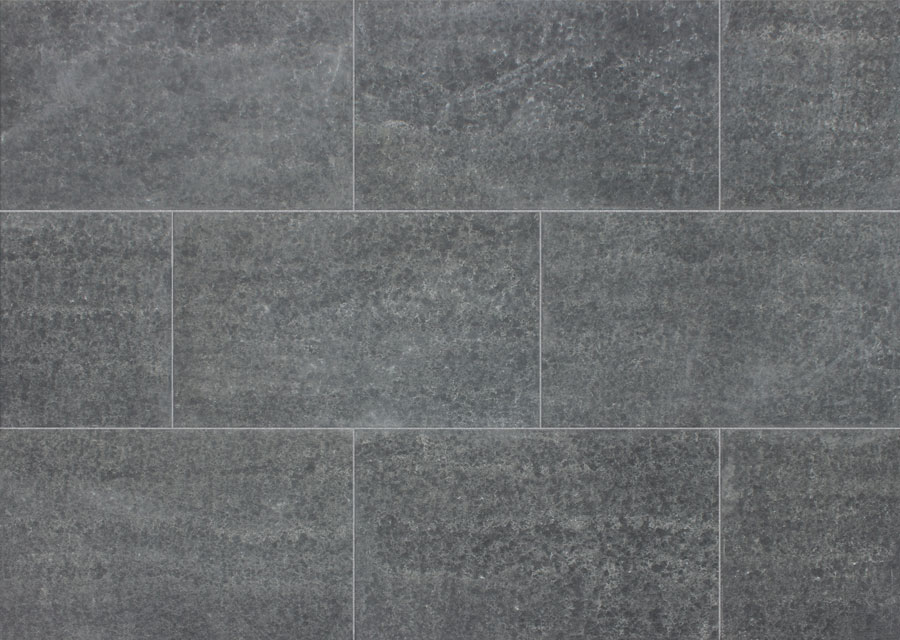 black basalt stone flamed finish