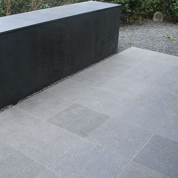 Basalt Grey Antique Flamed Surface Finish