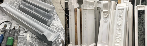 marble fireplace fabrication