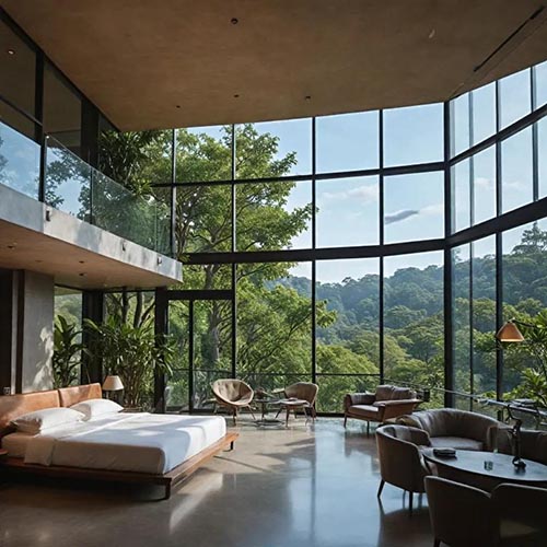 Why Specify Low-Iron Glass for Luxury Hotel Suites