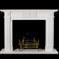 Accurate reproduction of Adam style marble chimneypiece