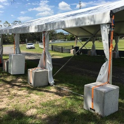 Anchoring System & Weight Plates for Marquees and Tents