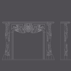 Augustus Fireplace Mantel Design