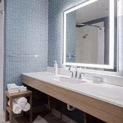 Bath Vanities and Fixture in Homewood Suites