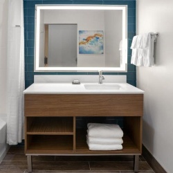 Bath vanities for La Quinta Inn and Suites by Wyndham