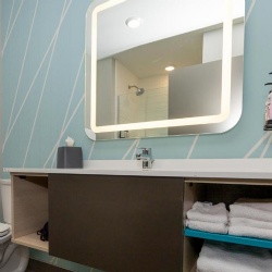 Bathroom Vanities for Avid Hotel by IHG