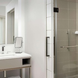 Bathroom products for Canopy by Hilton hotel
