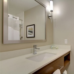 Bathroom vanities with quartz countertop