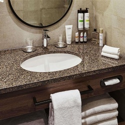 Best Hospitality Stone for High-Traffic Hotel Bathrooms