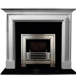 Bolection fireplace surround with profiled header adn uprights