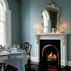 Buckingham Marble and Limestone Fireplace Mantel