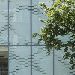 Ceramic Frit Glass for Facade Cladding