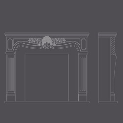 Charlton Fireplace Mantel Design