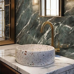 Custom Terrazzo Bathroom Basins