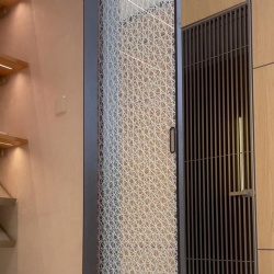 Fabric Laminated Glass for Interior Sliding Door