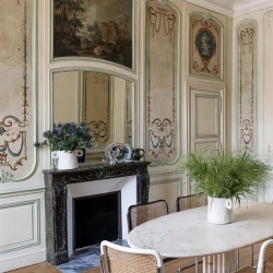 Fireplace Inspiration Louis XVI French Classical Fireplace and Mantel