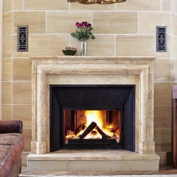 French Bolection Marble Mantle