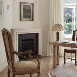 French fireplace design Turkish cream limestone