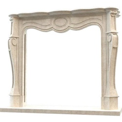 French marble fireplace surround