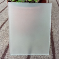 Frosted Glass Sandblasted or Acid Etched