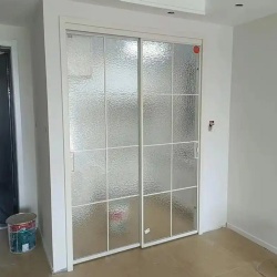 Glass door for apartment renovation