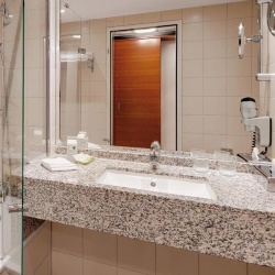 Granite Bath Vanities with Front Apron