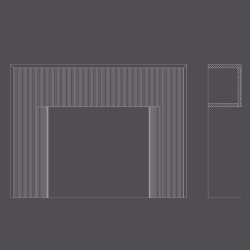 Gropius Fireplace Mantel Design