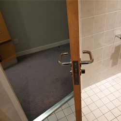 HPL Bathroom Swing Door with Mortise Lockset