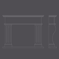 Hanover Fireplace Mantel Design